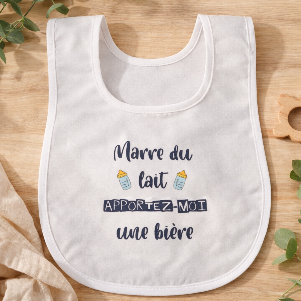 bavoir personnalisé