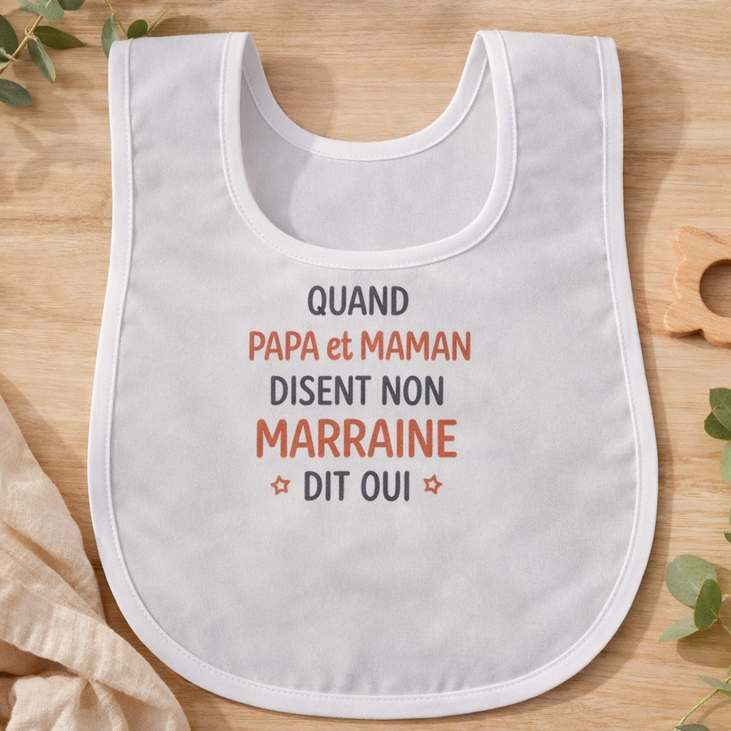 bavoir personnalisé