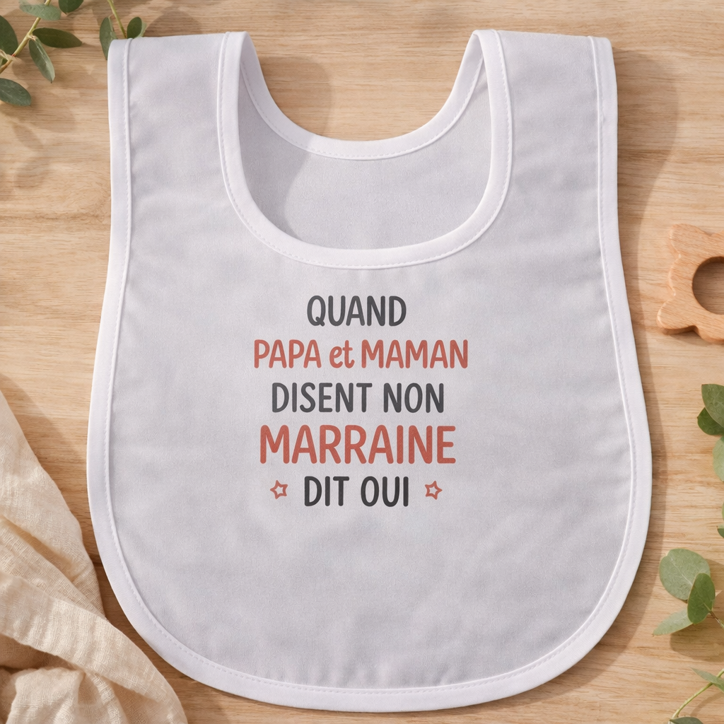 bavoir personnalisé